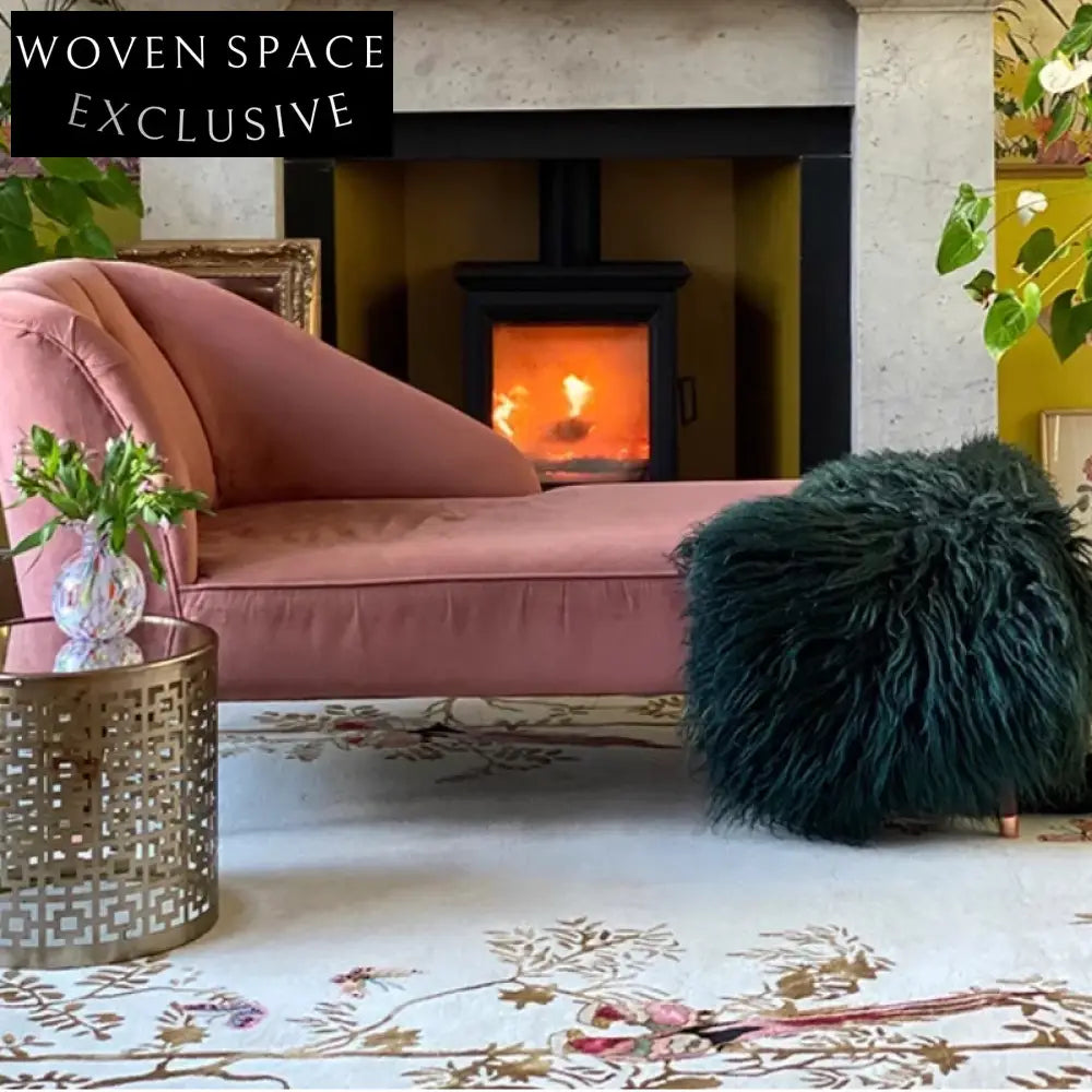 Abstract French Guofeng Custom Area Rug Modern Retro Polyester Decor