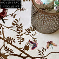 Abstract French Guofeng Custom Area Rug Modern Retro Polyester Decor