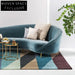 Abstract Geometric Polyester Hand-Tufted Design, Modern Colorful Living Room Area Rug