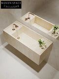 Ace Antique Oak Elm Wall-Mounted Sink