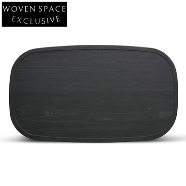 Adam 1.4m Coffee Table - Full Black Coffee Table