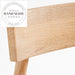 Adjustable Eco-Friendly Durable Modern Wooden Counter Bar Stool for Kitchen