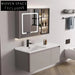 Adrian Cream Oak Smart Bathroom Vanity