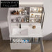 Adrian Cream Oak Smart Bathroom Vanity