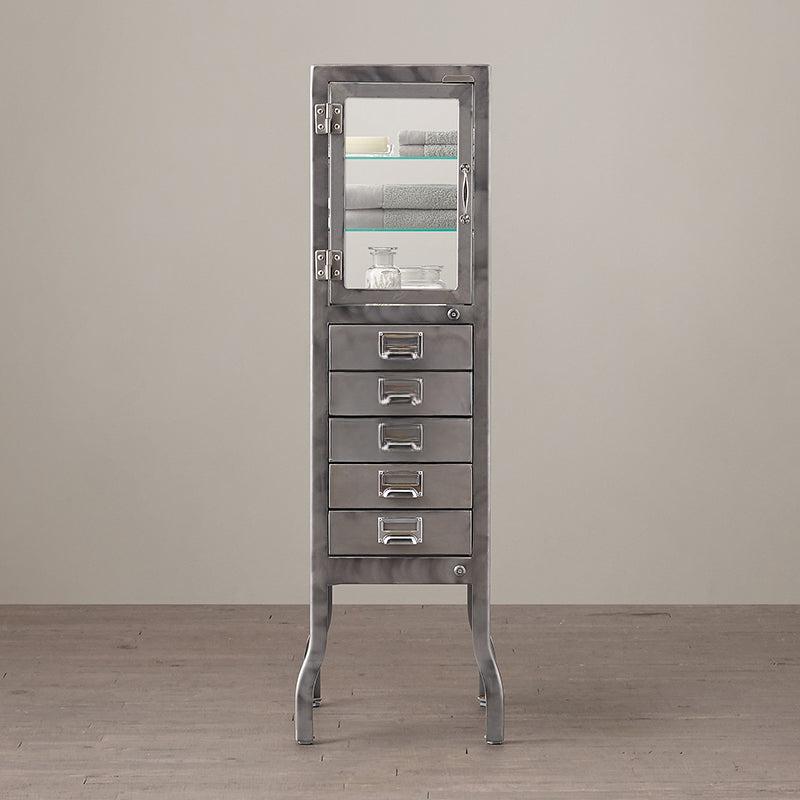 Bibiane Molly Dulton Metal Glass Display Cabinet