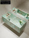 Agastya Ice Silk Blue Jade Wall-Mounted Sink