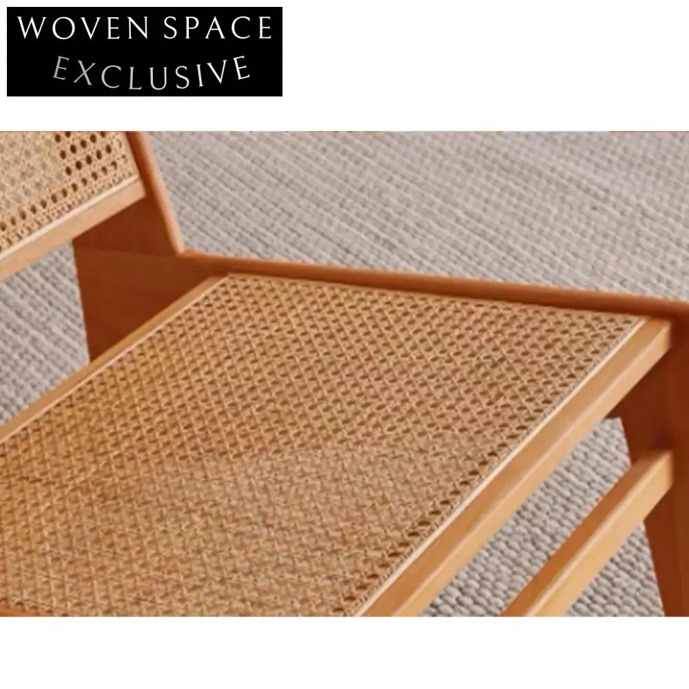 Aged Ash Wood Wabi-Sabi Handcrafted Kangaroo Chair