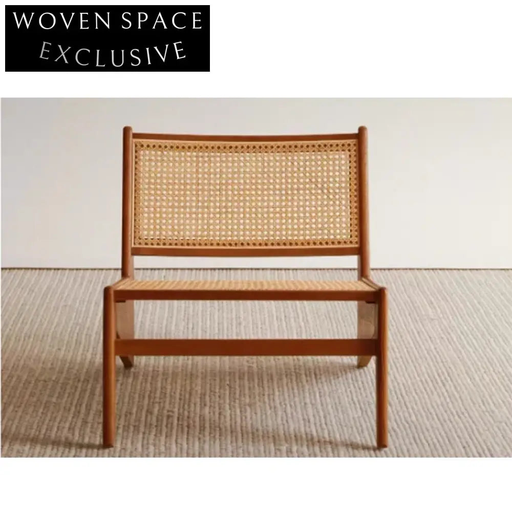 Aged Ash Wood Wabi-Sabi Handcrafted Kangaroo Chair