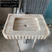 Alessandro Calacatta Gold Marble Sink