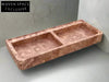 Alessandro Red Travertine Marble Sink Trendy Bathroom Vanity Basin