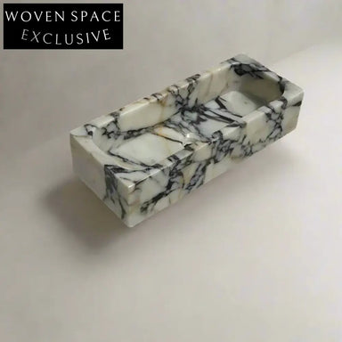 Alessandro Viola Marble Sink Custom Vanity with Storage