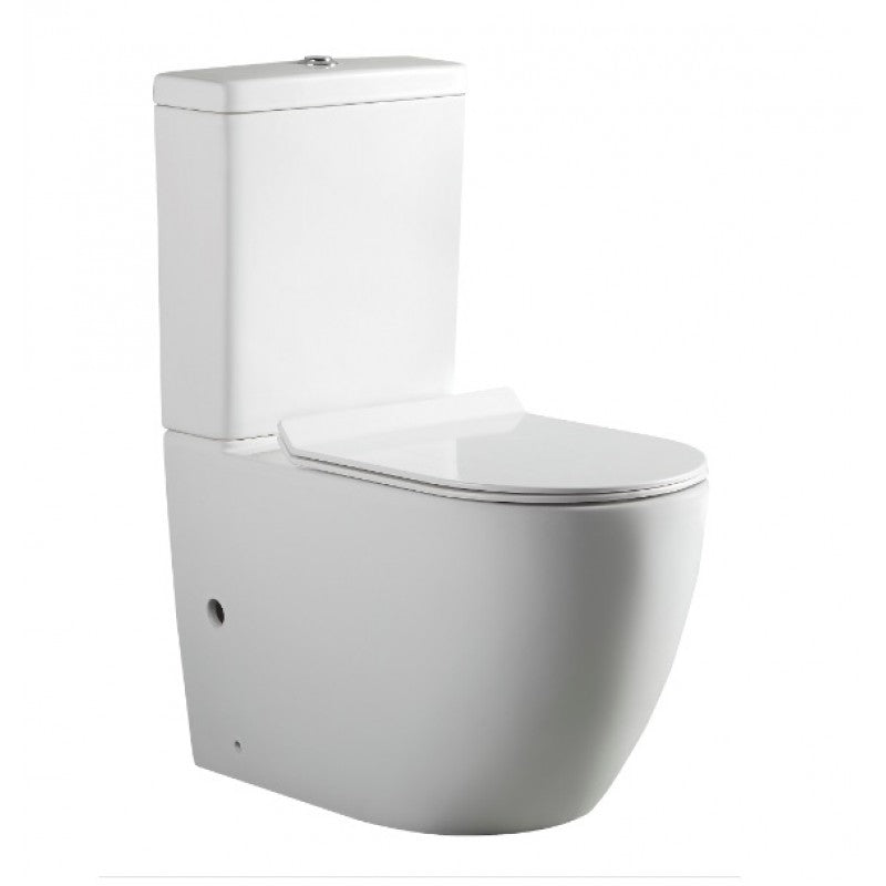 ALEXANDER-R RIMLESS NANO-GLAZE Toilet Suite