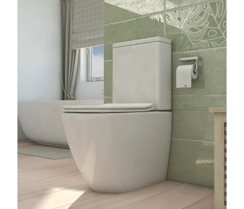 ALEXANDER-R RIMLESS NANO-GLAZE Toilet Suite