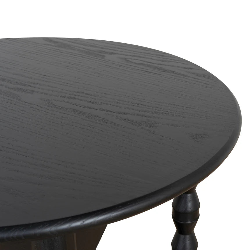 Allan 52cm Side Table - Full Black