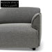 Alvaro Right Return Modular Fabric Corner Sofa - Graphite Grey Sofas