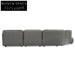 Alvaro Right Return Modular Fabric Corner Sofa - Graphite Grey Sofas