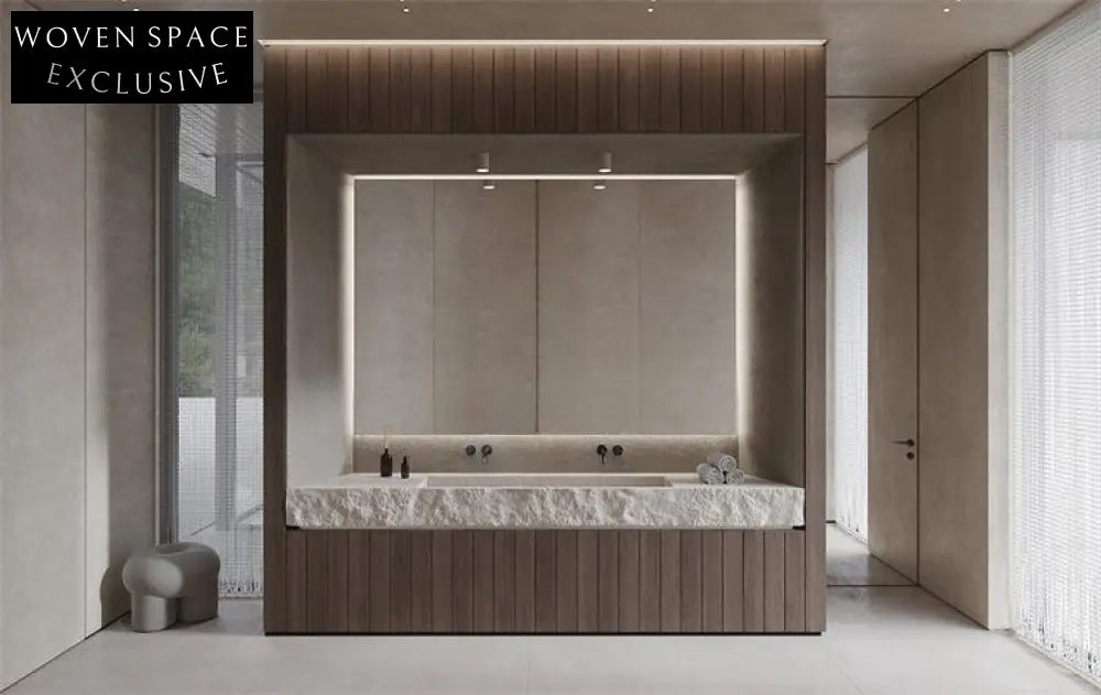 Alyssa Wabi-Sabi Wall-Mounted Double Basin