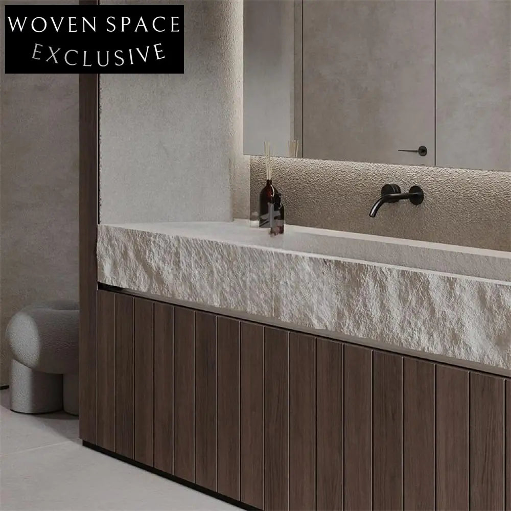 Alyssa Wabi-Sabi Wall-Mounted Double Basin