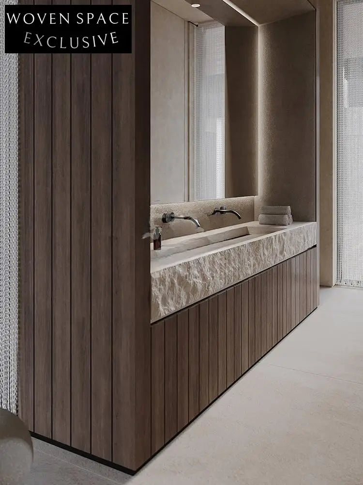 Alyssa Wabi-Sabi Wall-Mounted Double Basin