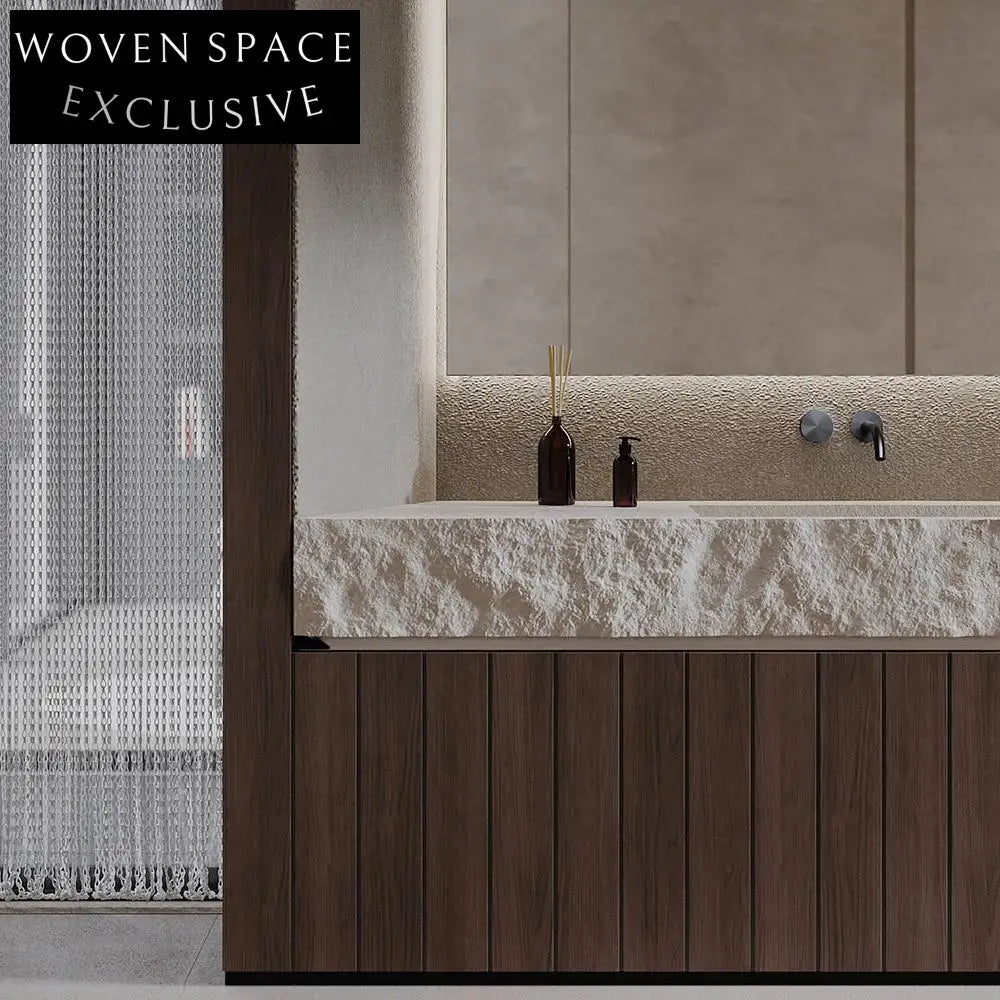 Alyssa Wabi-Sabi Wall-Mounted Double Basin