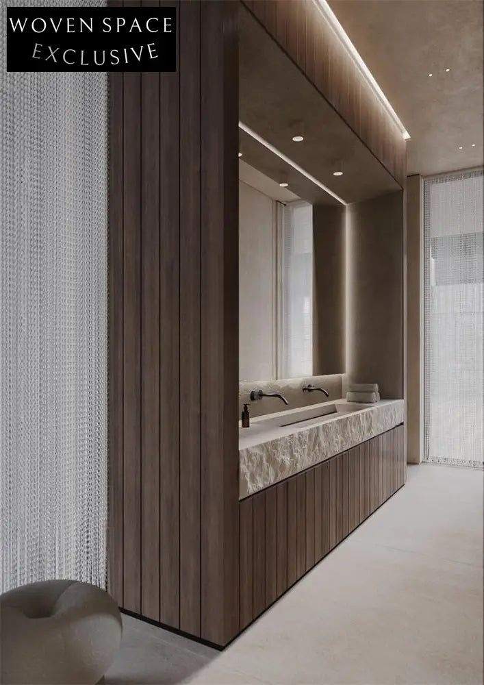 Alyssa Wabi-Sabi Wall-Mounted Double Basin