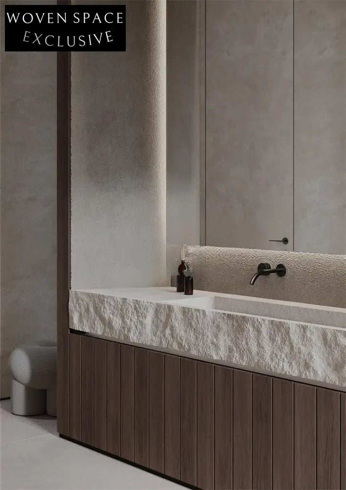 Alyssa Wabi-Sabi Wall-Mounted Double Basin