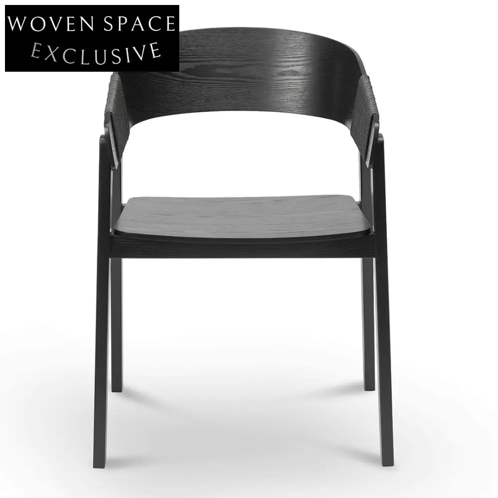 Amalfi Dining Chair - Full Black (Set of 2) Dining Chairs