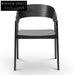 Amalfi Dining Chair - Full Black (Set of 2) Dining Chairs
