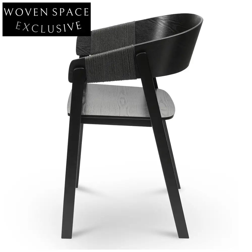 Amalfi Dining Chair - Full Black (Set of 2) Dining Chairs