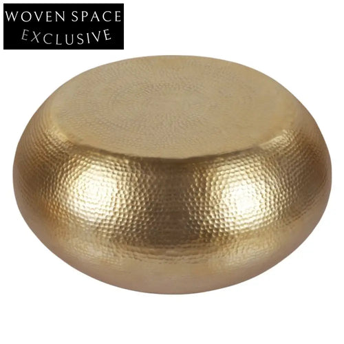 Amalfi Olive Round Coffee Table 2pcs Set Gold Coffee Tables