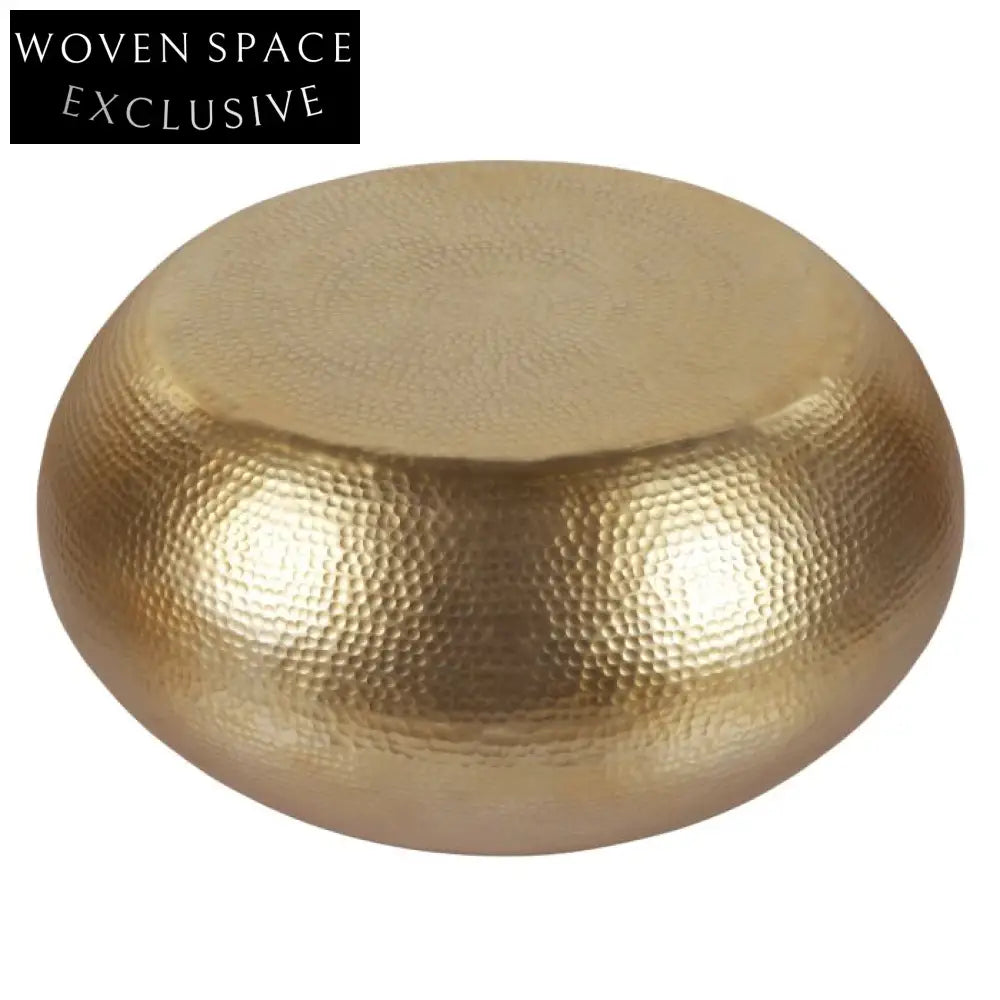 Amalfi Olive Round Coffee Table 2pcs Set Gold Coffee Tables