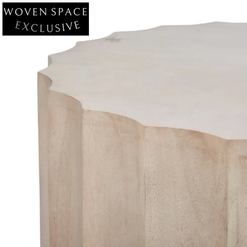 Amalfi Wyatt Coffee Table White Wash Coffee Tables