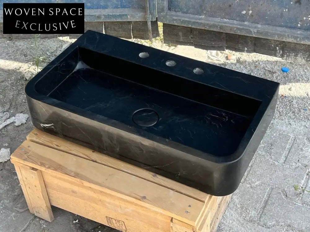 Amalia Black Bayat marble sink