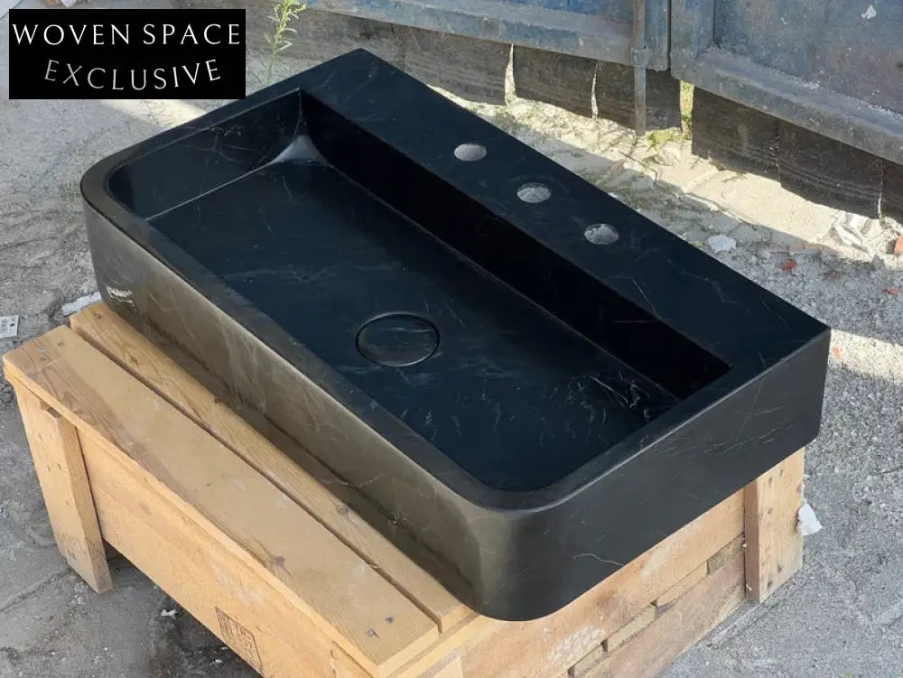 Amalia Black Bayat marble sink