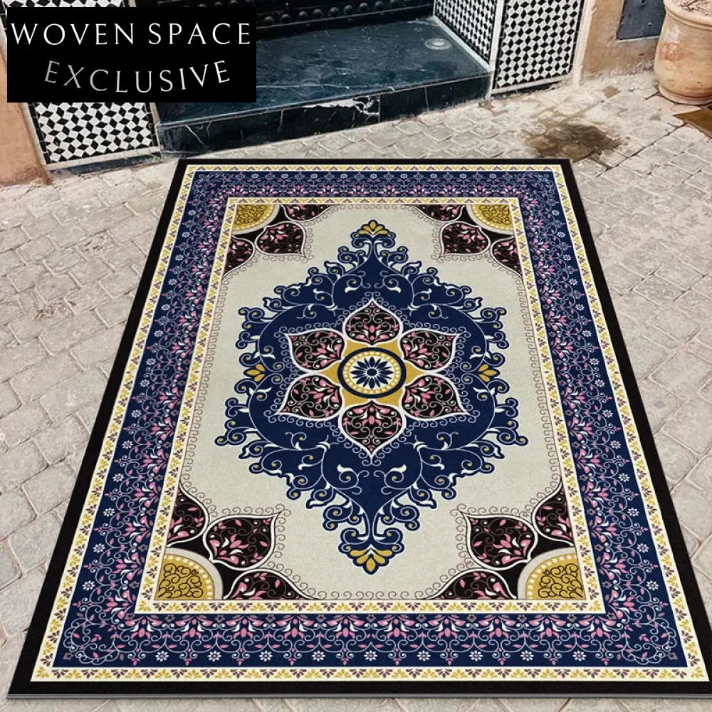 American Light Luxury Country Cottage Retro Persian Living Room Area Rug