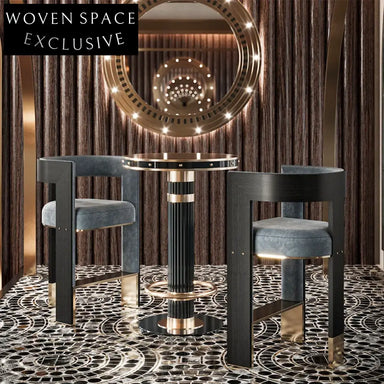 American Style Classic High Bar Stool, Retro Kitchen Fabric Counter Chair