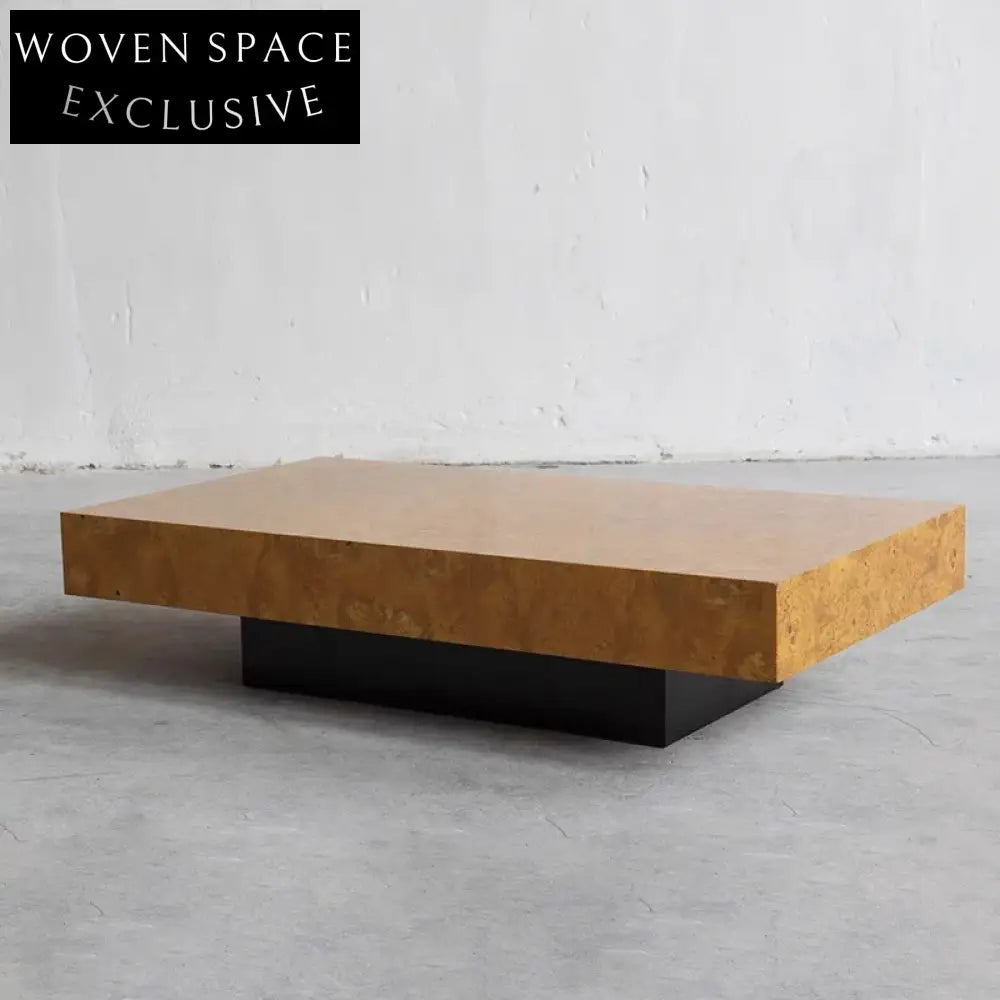 American Style Square Wooden Storage Coffee Table