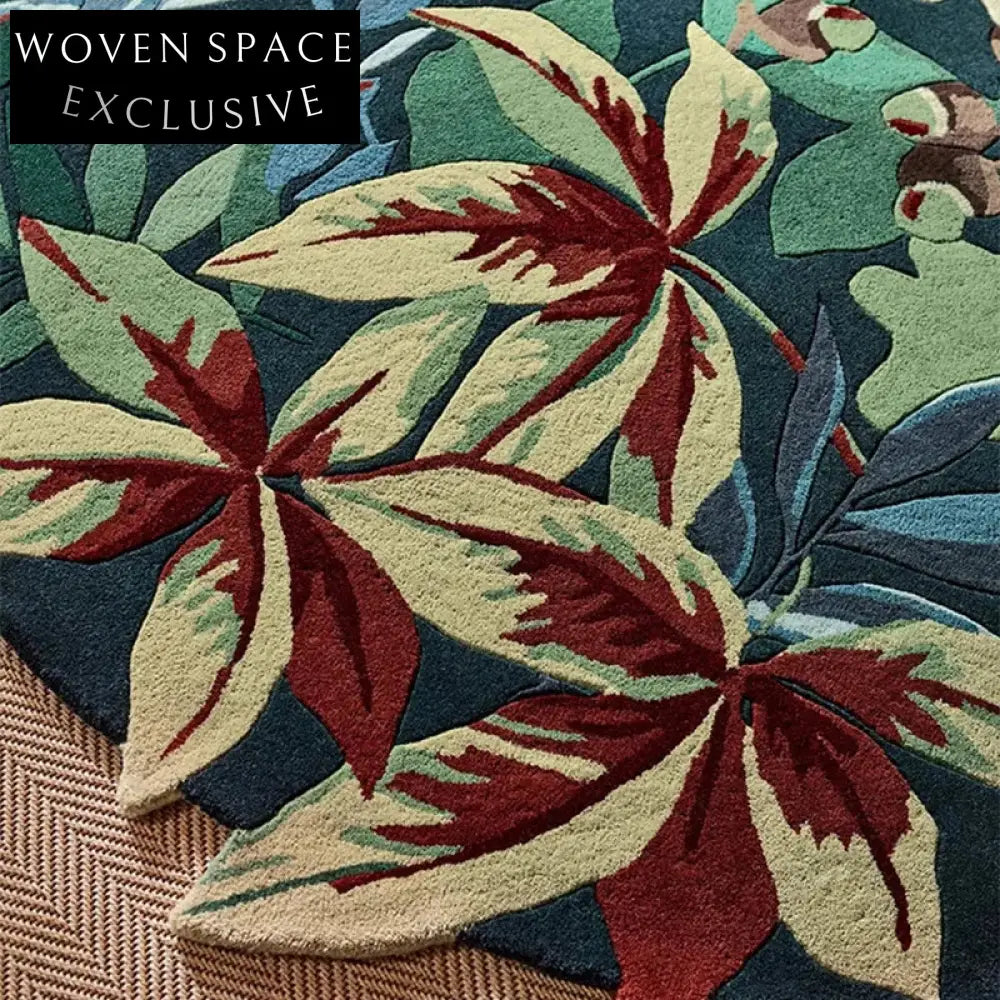 American Vintage French European Light Luxury High-End Living Room Bedroom Area Rug