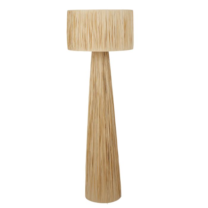 Amalfi Raffia Floor Lamp Natural