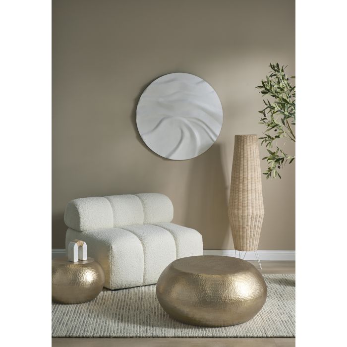 Amalfi Olive Round Coffee Table 2pcs Set Gold