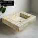 Andrea Calacatta Gold Marble Wall Sink