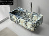 Andrea Viola Marble Sink Trendy Bathroom Vanity Basin