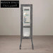 Angéle Dulton Industrial Iron Glass Display Showcase