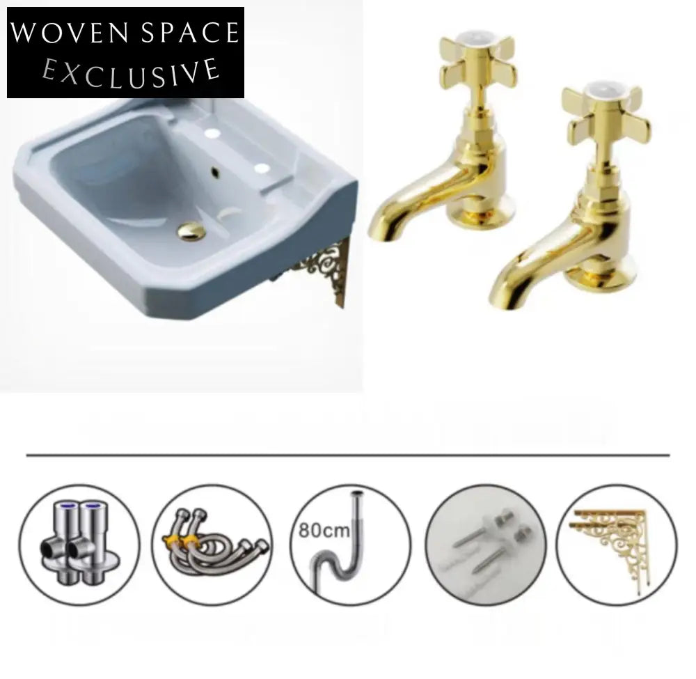 Angelette Retro Wall-Mounted Basin