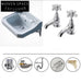 Angelette Retro Wall-Mounted Basin