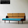 Angelica Solid Wood Single Sofa Armchair Boxwood