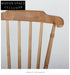 Charming Antique Oak Farmhouse Dining Chair - Slat Back Spindle Cottage Style