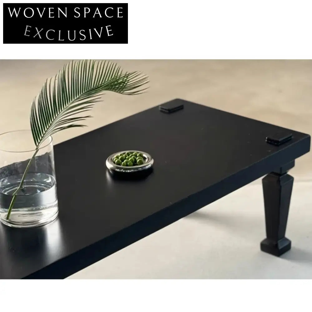 Antique Solid Wood Handmade Sustainable Wabi Sabi Log Coffee Table