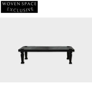 Antique Solid Wood Handmade Sustainable Wabi Sabi Log Coffee Table