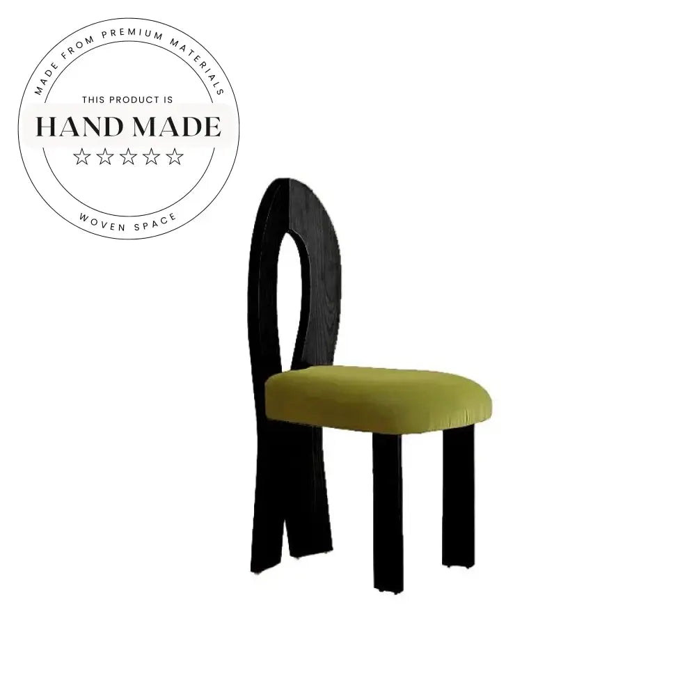 Antique Solid Wood Velvet Upholstered Modern Hotel Dining Chair